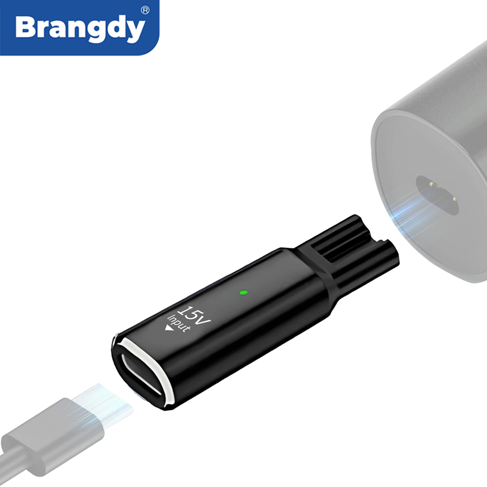 Body Trimmer - Brangdy 15V HQ8505 Type-C เครื่องโกนหนวดอะแดปเตอร์ชาร์จสําหรับ Philips