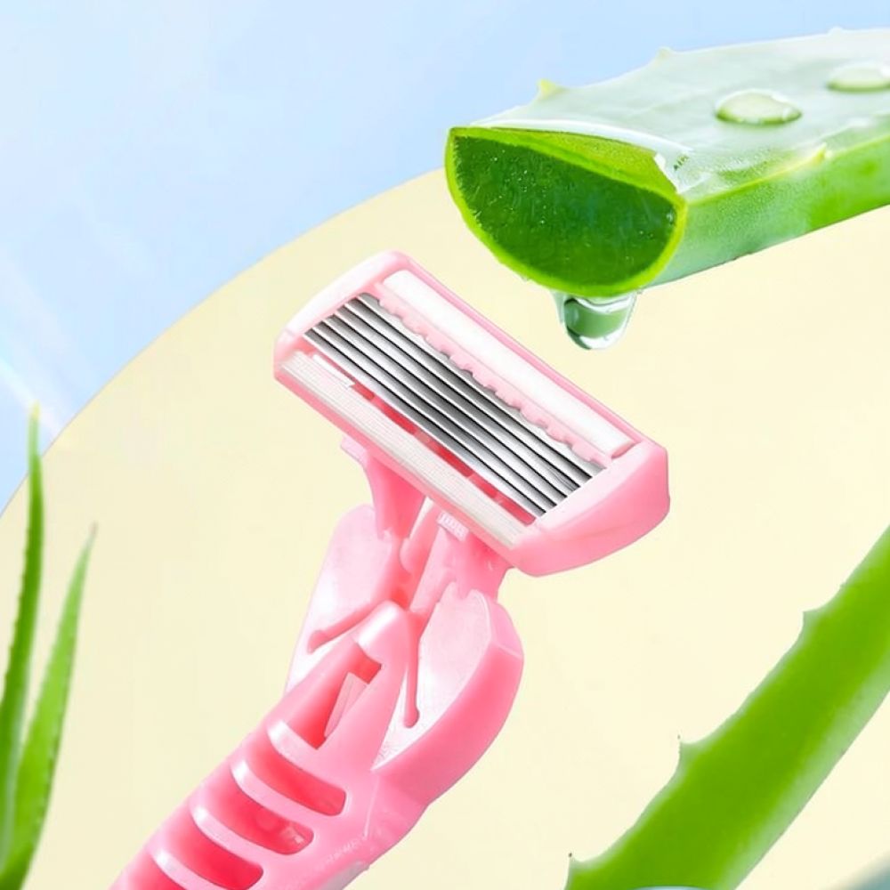 Body Trimmer - มีดโกนแบบพกพาสำหรับผู้หญิง ใช้กำจัดขนบริเวณบิกินี ใต้วงแขน ขา และร่างกาย อุปกรณ์โกนขนที่ปลอดภัย