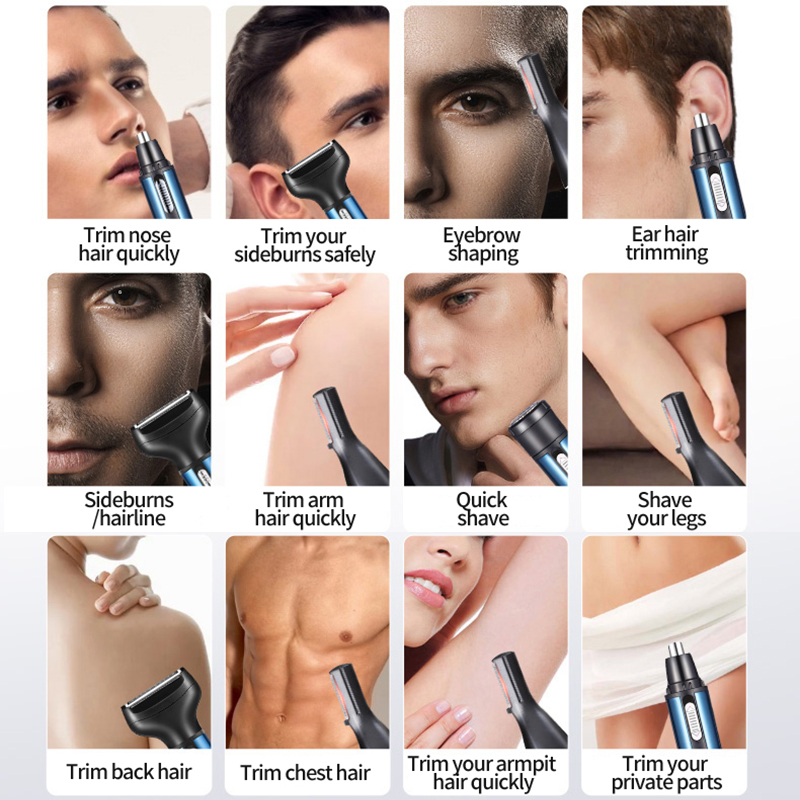 เครื่องตัดขนจมูกหูไฟฟ้าสำหรับผ - Nose Trimmer บทวิจารณ์และราคา