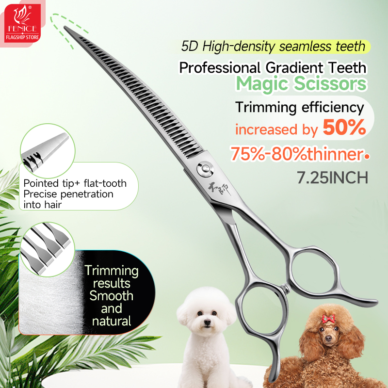 กรรไกรตัดขนสัตว์เลี้ยง Fenice  - Grooming Scissors บทวิจารณ์และราคา