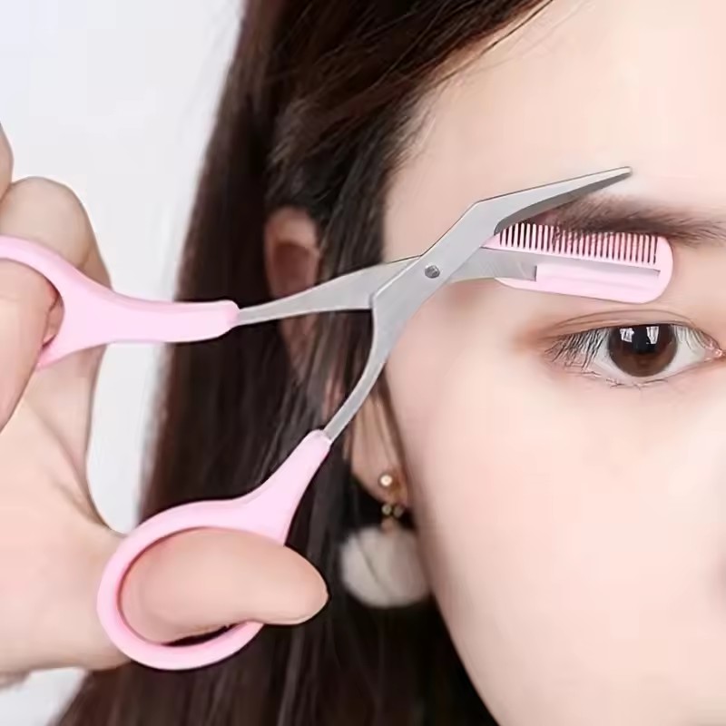 กรรไกรตัดขนคิ้วพร้อมหวี สแตนเล - Electric Razor บทวิจารณ์และราคา