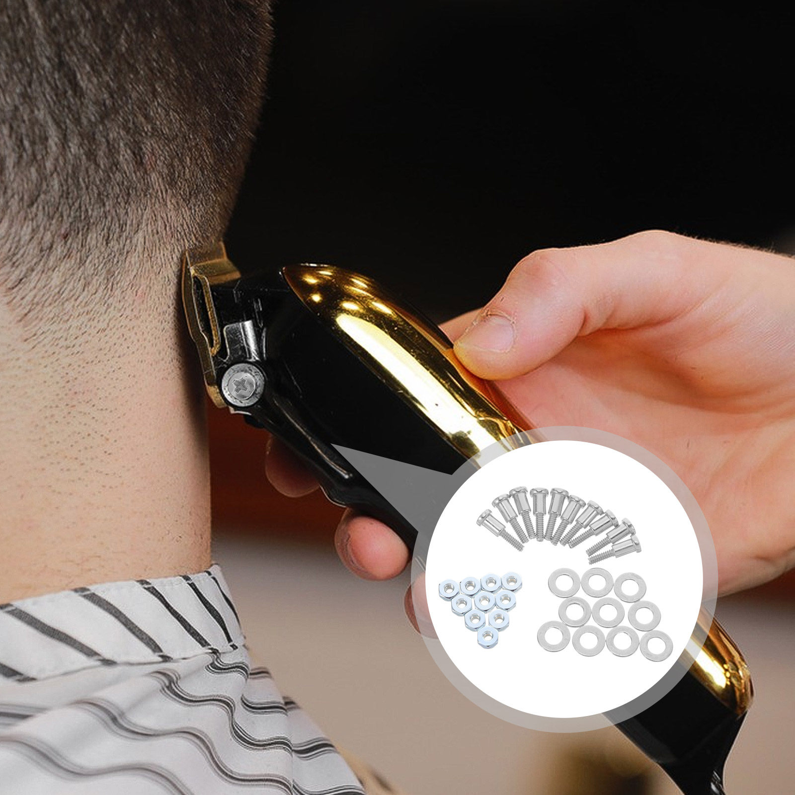 10 ชุด สกรูสำหรับเครื่องตัดผม  - Hair Clipper บทวิจารณ์และราคา