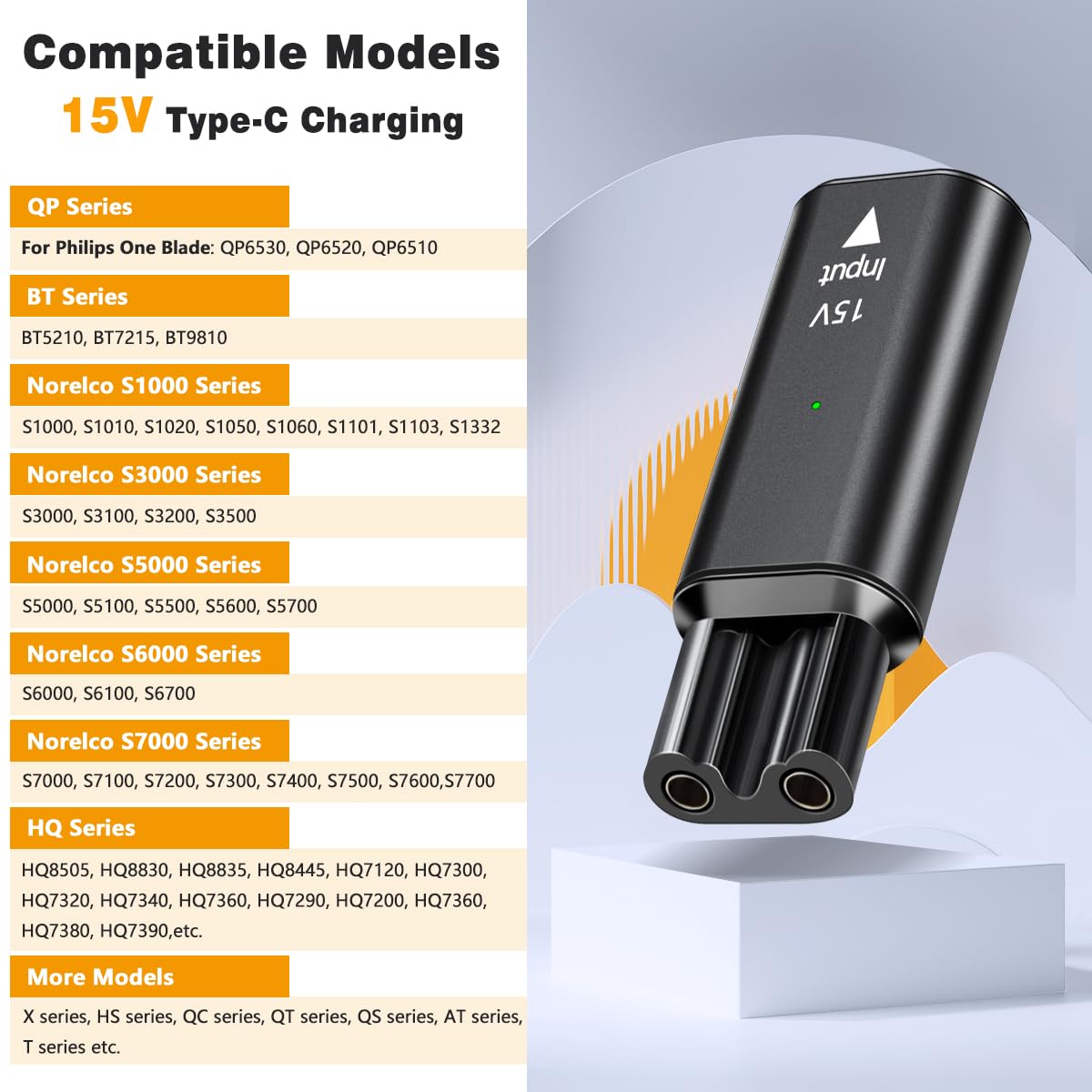 Brangdy 15V HQ8505 Type-Cเครื่ - Body Trimmer บทวิจารณ์และราคา