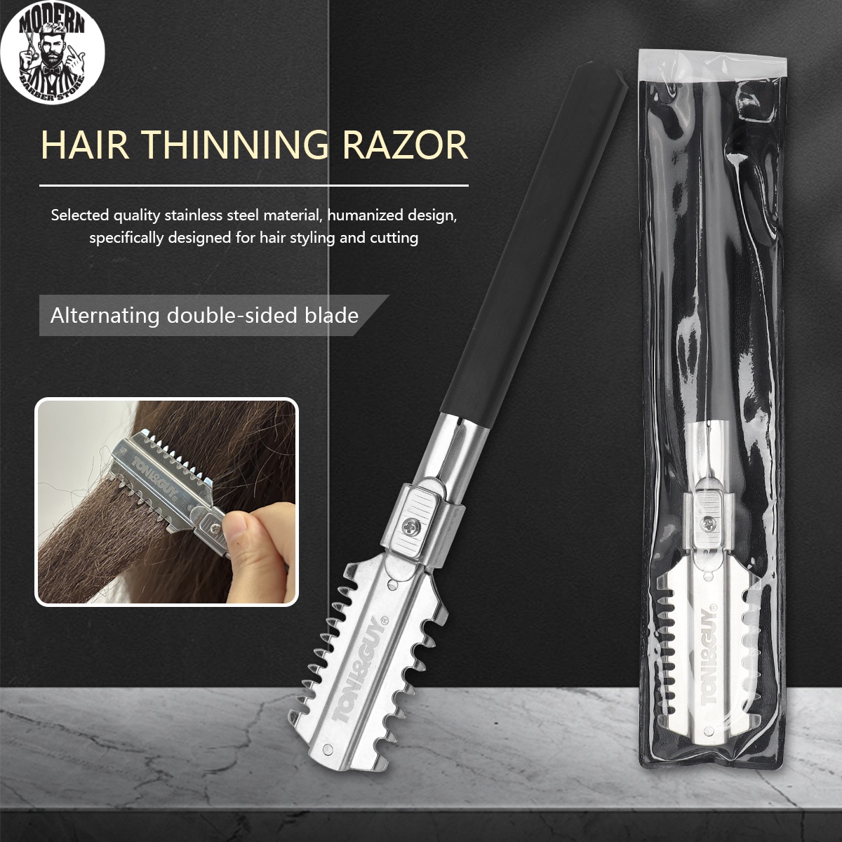 มีดโกนสองคมสำหรับตัดผม ใบมีดโก - Beard Trimmer บทวิจารณ์และราคา